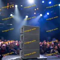 HDL210 Line Array speaker pasif 10 inci, Speaker kabinet 2 arah sistem Audio suara untuk acara luar ruangan