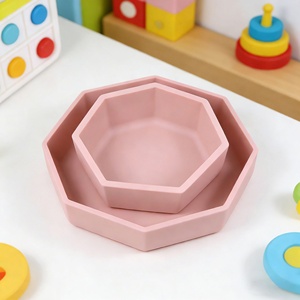 Juego de Alimentación para Bebés de Silicona Segura y No Tóxica de Naike, Productos de Grado Alimenticio Personalizados para Niños - Product Image 4