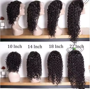 Недорогие бразильские парики из кудрявых волос средней длины, с прозрачной кружевной передней частью, двойной слой, без клея, HD-фронталь, для чернокожих женщин - Product Image 6