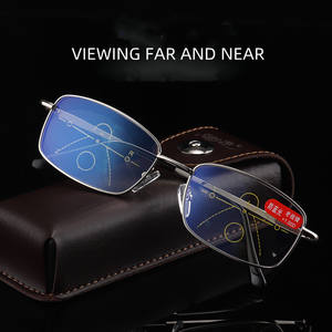 Rogressive-<span class=keywords><strong>gafas</strong></span> multifocales para presbicia, lentes <span class=keywords><strong>de</strong></span> lectura <span class=keywords><strong>de</strong></span> <span class=keywords><strong>alta</strong></span> <span class=keywords><strong>gama</strong></span> con luz azul, para uso lejano y cercano - Product Image 4