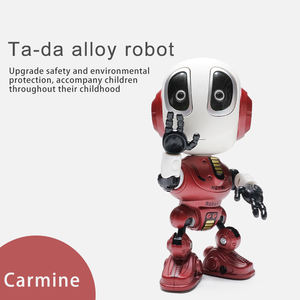 <strong>Metal</strong> Intelligent Diecast Toy <strong>Robots</strong> With Flexible Joints Body Electric Talking Voice Repeat Mini <strong>Robot</strong> With Light and Sound - Product Image 2