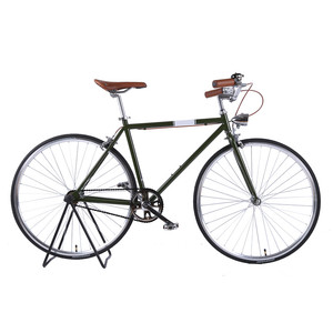 Cadre en alliage d'aluminium à chaîne de vitesse unique, pédalier pour commande en vrac, vélo à engrenage fixe ce - Product Image 1