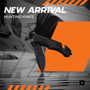 Coltello da Caccia Pieghevole SELAN OEM 5\" in Acciaio 7cr17 con Manico in Alluminio Coltello Tascabile CT914 - Product Image 6