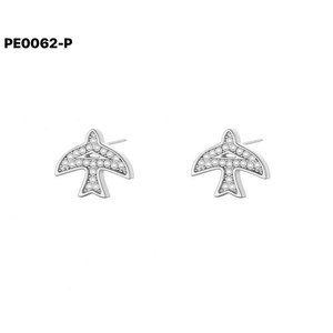 Boucles d'oreilles Amy Amy Arrow avec zircone pour femmes, bijoux minimalistes à porter au quotidien, PE0062 - Product Image 1