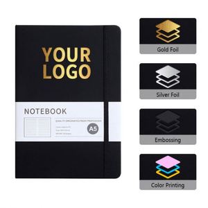 Custom Logo Business <b>A5</b> Personalized <b>Notepad</b> Customizable Pu Leather Notebook Cover Branded Company Office Meeting Notebooks - Product Image 3