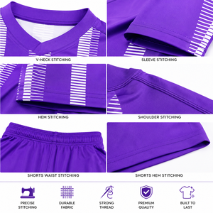Uniforme de Fútbol Personalizable para Adultos Unisex, 100% Transpirable, Manga Corta con Impresión Digital, 100% Poliéster - Product Image 6