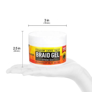 Logo Tùy Chỉnh Gel Bện Giữ Chắc Cực Mạnh Gel Bện Kết Cấu Bóng Gel Bện Kiểm Soát Độ Ẩm & Viền Mịn Cho Tóc - Product Image 2