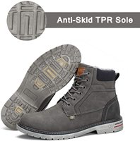 Chaussures de randonnée chaudes et respirantes pour l'automne et l'hiver, bottes de randonnée imperméables et durables pour hommes, pour l'extérieur