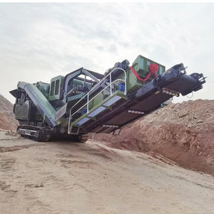 Concasseurs mobiles de pierres chinois 250 T/h – Machine de concassage d'agrégats mobile - Product Image 4