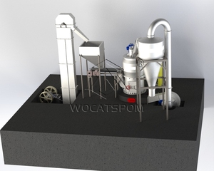 WOCATSPOM zum Verkauf Hochwertige <span class=keywords><strong>Raymond</strong></span> Mühle für Kalkstein-und Calcit schleif maschine - Product Image 3