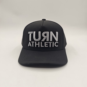 High Quality 5 Panel Solid Color Waterproof Golf <b>Cap</b> Custom Embroidery Logo Low MOQ OEM Laser Perforated <b>Quick</b> <b>Dry</b> Top - Product Image 5