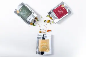 Tùy chỉnh lá nhôm đứng lên túi tay và mặt làm sạch xà phòng đóng gói túi <span class=keywords><strong>doypack</strong></span> với Ziplock - Product Image 4