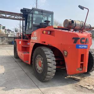 รถยกดีเซล TCM FD250 มือสองขายดี 25 ตัน นำเข้าจากญี่ปุ่น เซี่ยงไฮ้ อะไหล่คุณภาพสูง - เกียร์ มอเตอร์ เครื่องยนต์ ปั๊ม ผ่านการทดสอบแล้ว - Product Image 3