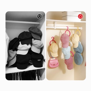 Custom PP Material Caps Storage Racks & Shelve Units Space-Saving Storage Holders <b>Shelf</b> Baseball Cap Organizer - Product Image 2