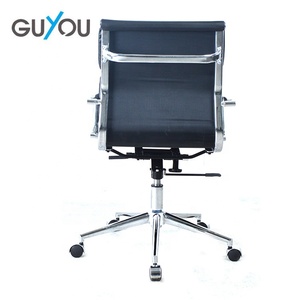 2020 new executive chair comfortable height adjustable PU ergonomic top folder swivel chair meeting - Product Image 5