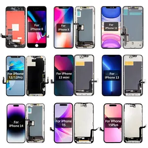 Mobile cellphone phone screen lcd replacement display for apple iphone 6 7 8 X 11 12 13 14 15 factory supplier