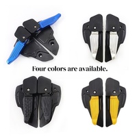 Repose-pieds moto pour Vespa Primavera 150 Sprint 125 CNC Aluminium Urban Commuter Design avec poignée ergonomique