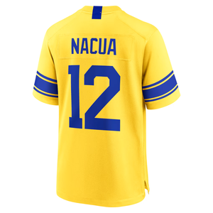 Los Ángeles # 9 Stafford # 12 Nacua # 17 Adams # 23 Williams # 95 Garrett # Camiseta Bordada Donald 2026 de Manga Corta - Product Image 2