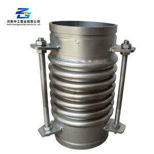 도매 전문 스테인레스 스틸 용접 증기 확장 조인트 보상기 가스 굴뚝 연도 금속 확장 조인트 벨로우즈 - Product Image 2