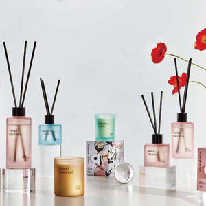 Bouteille vide en verre personnalisée pour diffuseur à bâtonnets, 50ml, 100ml, 200ml, 300ml, 500ml, parfum d'ambiance Eric - Product Image 3