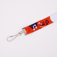 Court promotionnel écologique personnalisé imprimé Polyester téléphone portable lanière sangle porte-clés bouteille pochette porte-Badge téléphone portable