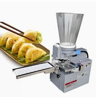 FCJ Petites machines de fabrication pour petites entreprises, machine automatique à raviolis motorisée, capacité de 20 pièces/minute, pour raviolis en boule
