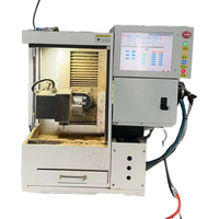 Fraiseuse CNC 5 axes V4 système Linux de bras de bureau avec boîtier demi-métal et liquide de refroidissement