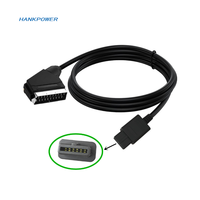 Câble AV haute vitesse 6ft péritel rvb pour console de jeu SNES N64 Gamecube NGC