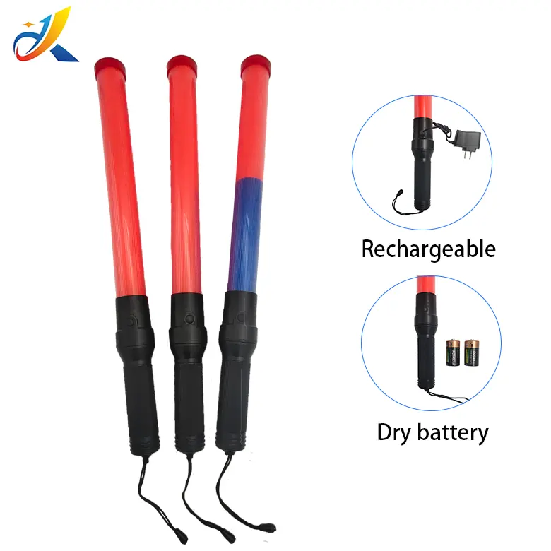 Red LED tín hiệu ánh sáng dấu hiệu giao thông ánh sáng Wand cảnh báo giao thông Baton