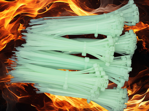 Bridas para Cables de PTFE HOOYU, Resistentes al Fuego UL 94 V0, Personalizables, Autoblocantes, de Plástico Tefzel, para Uso Industrial - Product Image 6