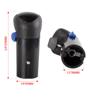 Volkswagen Car Gear <b>Knob</b> A6915 Black Plastic Ergonomic <b>Shift</b> <b>Knob</b> Head For Truck Automatic Transmission - Product Image 4