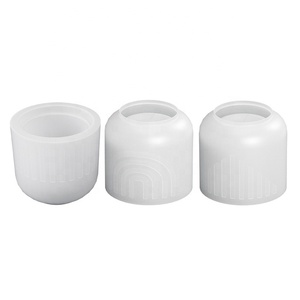 3D elaborati 3 tipi di semplice figura geometrica emersa forma di cilindro stampo <span class=keywords><strong>in</strong></span> silicone per resina artigianale <span class=keywords><strong>gesso</strong></span> cera vaso succulento - Product Image 4
