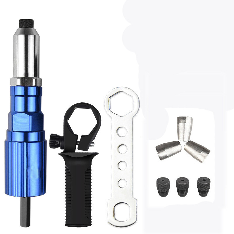 Электрический заклепочный пистолет, адаптер, электрическая дрель, беспроводной Клепальный Инструмент