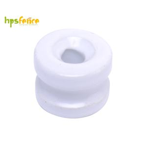 Isolateur en céramique 100g, porcelaine haute résistance, résistant au feu et à la corrosion, pour poteaux en acier ou en bois de 42 mm - Product Image 6