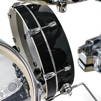 10/12/14/16/18 Inch Adjustable Foldable Portable Practice Acoustic Snare Tom Bass Kick Percussion Maple Pad Set Oilpaper Heads