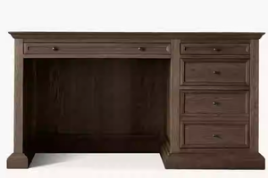 RH American Country rắn gỗ bàn, sồi cổ điển và tuổi máy tính bàn, nhà nghiên cứu, trẻ em bàn viết - Product Image 6