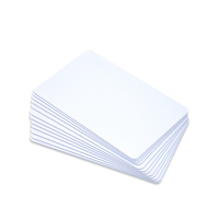 Tarjeta NFC de PVC Blanca, Vacía, con UID Modificable, ISO14443A Sector 0 Bloque 0, 13.56MHz, S50 1K, Resistente al Agua/Intemperie, para Control de Acceso CLF