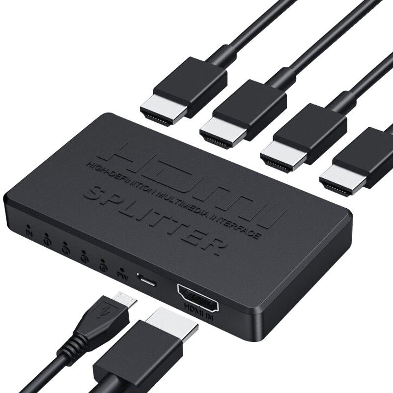 Répartiteur HDMI 1 entrée 4 sorties
