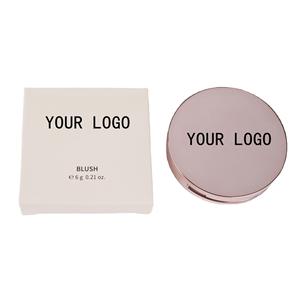 2024 Etiqueta privada Vegan Blush Palette Logotipo personalizado Pink Blush High Paint Blush - Product Image 5