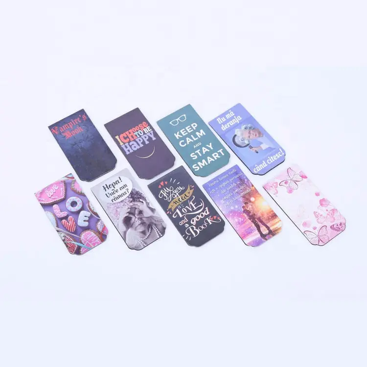 Nhà Máy Giá Đầy Màu Sắc Bookmark Từ Tủ Lạnh Từ Nhãn Dán Nhãn