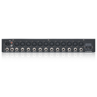 Console de mixage audio numérique 12 canaux avec alimentation fantôme 12 ports, entrées non équilibrées, écho numérique et réverbération, pour système de conférence