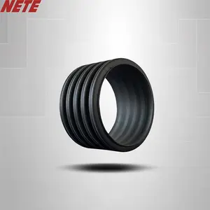 HDPE Double Wall Corrugated PE Pipe sewage system city drain ploy pipe