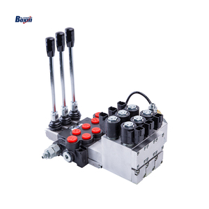 Offres Spéciales 2 bobines avec solénoïde hydraulique Monoblock Direction Vanne de contrôle de débit Z50 Z80 avec 12v 24v - Product Image 5
