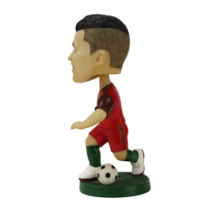 Tùy chỉnh nhựa 3D figurine bóng đá cầu thủ bóng rổ Bobble đầu cầu thủ bóng đá tùy chỉnh bóng đá Bobble đầu - Product Image 5