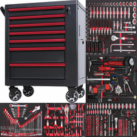 Chariot à Outils Professionnel en Acier Grande Capacité de 28 Pouces Kind Tools 344 Pièces ODM/OEM Direct Usine Garantie SPCC 3 Ans