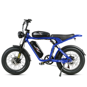 Bicicleta Eléctrica M200-III de 2000W, 48V, 32Ah, con Doble Motor, Suspensión Completa, Batería de Litio de 7S, Llanta Trasera de Aluminio y Neumático Ancho - Product Image 6