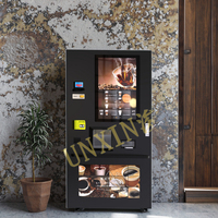 Distributeur automatique de café intelligent avec écran tactile de 32 pouces, fonction SDK, paiement par carte de crédit et pièces, conforme ADA, franke