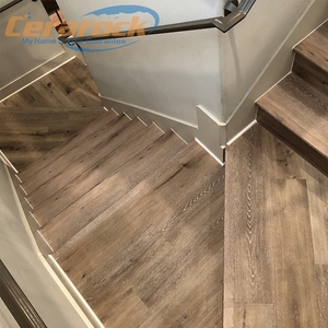 Les carrelages de sol en PVC ont <span class=keywords><strong>stratifié</strong></span> le sol en SPC matériel vierge pur imperméable de luxe au sol - Product Image 4