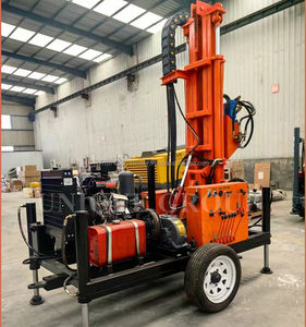 Puits d'eau unique de plate-forme de forage rotatoire de roue de la haute performance 120m et machine de mine au prix d'usine - Product Image 4