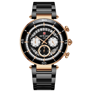 Reward-relojes clásicos <span class=keywords><strong>de</strong></span> alta calidad para parejas, <span class=keywords><strong>de</strong></span> acero inoxidable, <span class=keywords><strong>de</strong></span> lujo, resistente al agua, <span class=keywords><strong>de</strong></span> cuarzo, OEM, para hombres - Product Image 2